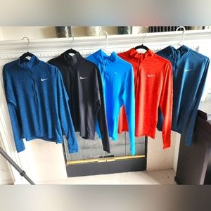 Nike Running Drfit Long Sleeve 1/4 zip